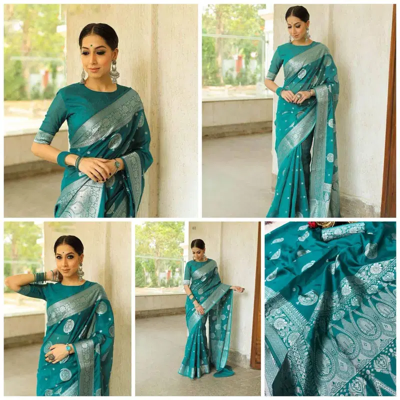SF 657 Shubh Banarasi Lichi Silk Designer Sarees Wholesale Price In Surat